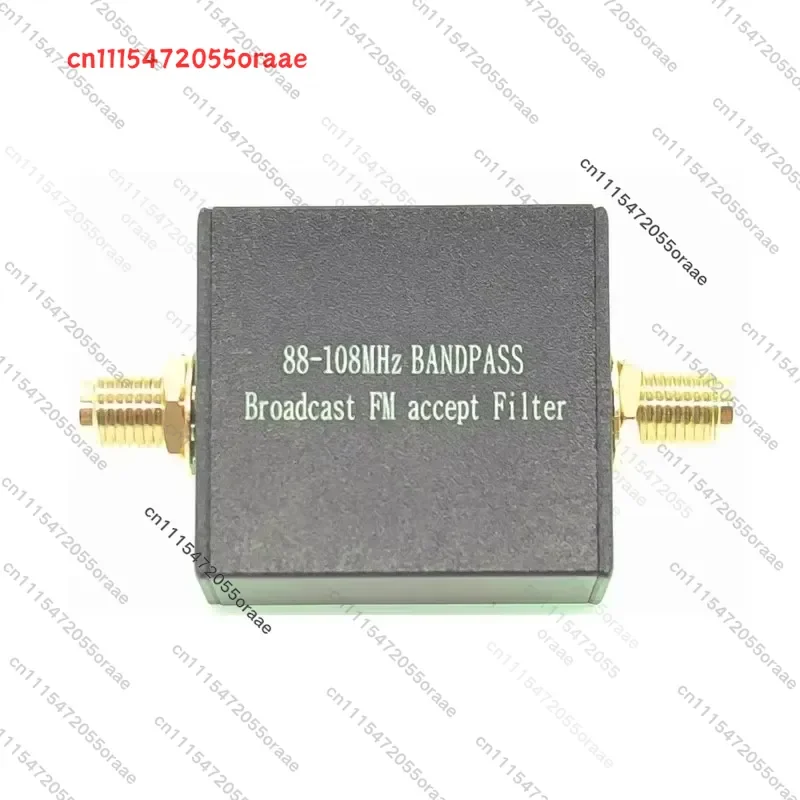 88MHz-108MHz FM Bandpass Filter (for Reception Only)