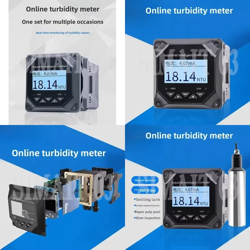 Multi-Parameter Water Quality Monitor | Online Turbidity, MLSS, DO, ORP, Suspended Solids Sensor