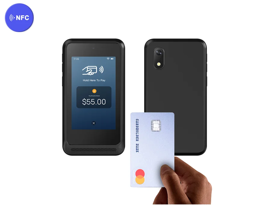 Android Mobile Pos Systems Handheld Pos with Nfc Reader Cashless Nfc Payment with Screen Pos Sim Nfc Android Tablet Pc