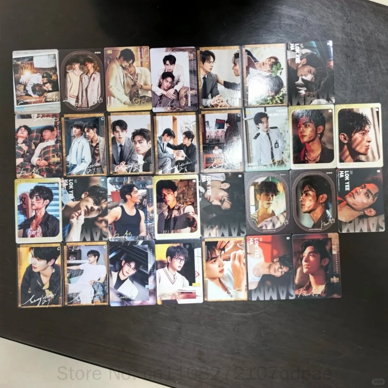 Official Sammy’S Children’S Day Tv Peripheral Character He Changxi And He Yanchao Peripheral Postcards Collection Cards Acg Gift