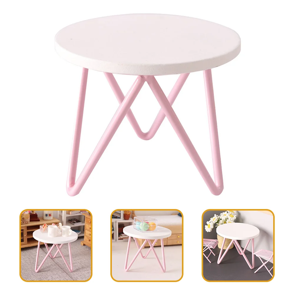 

Miniature Side Table Tiny Side Table 1:12 Scale Miniature House Furniture Accessories mini house furniture