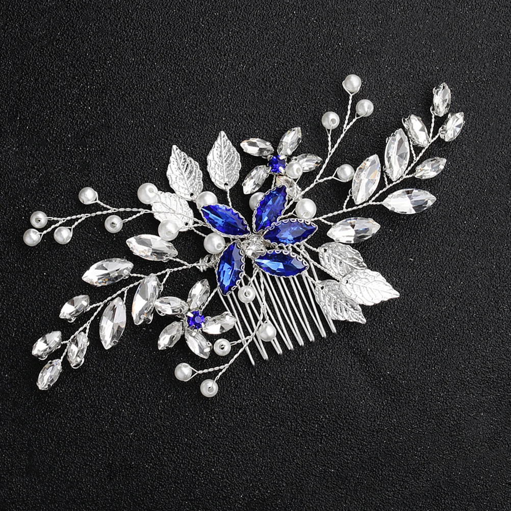 

Bridal Headdress Wedding Hair Comb Headpiece European and American Bride Insert