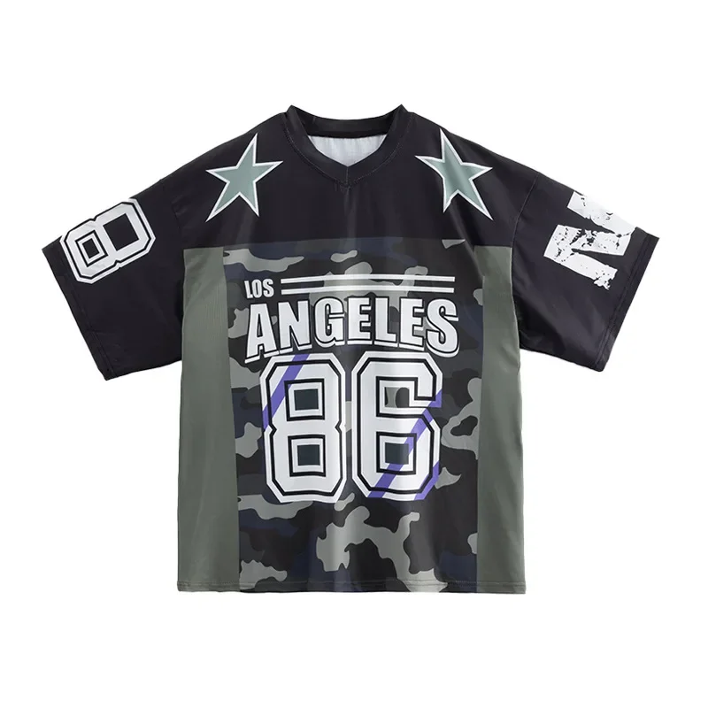 Jungen Hip Hop Tanzkostüm Kinder Armee Grün Top Camouflage Cargohose für Kinder Mädchen Jazz Street Performance Kleidung