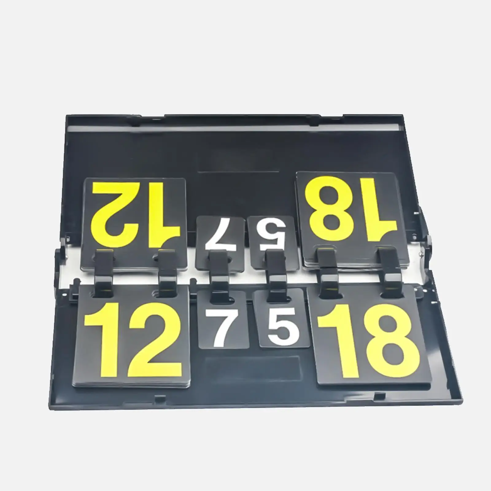 Table Top Scoreboard Flip Score Keeper for Basketball Indoor Outdoor Sports