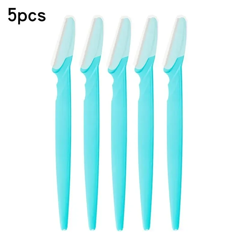 1/3/5/10pcs Scherpe Schaar Wenkbrauw Trimmer Tool Make-Up Grooming Tool Losse Verpakking Wenkbrauw scheermes Scherp Veilig Efficiënte