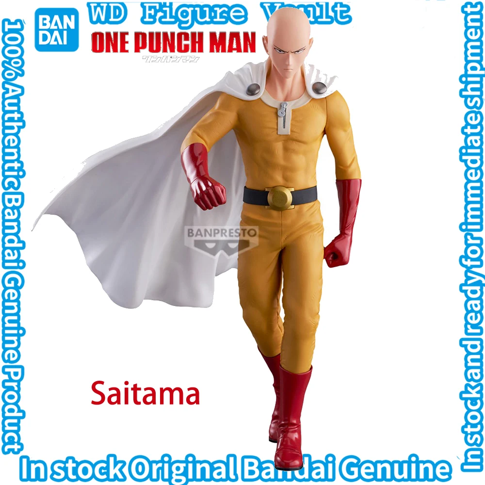 

Bandai Официально лицензированный One Punch Man Grandista-SAITAMA Сайтама лысая накидка лысый герой One-Punch Man Wanpanman