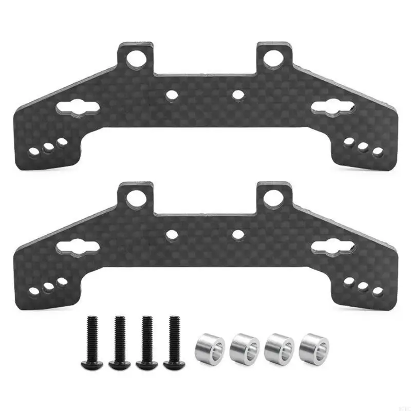 

97BC Lightweight Carbon Fiber Chassis Reinforcement Plate For 1/10 Remote Control Vehicle Fit TT02 TT02R Models