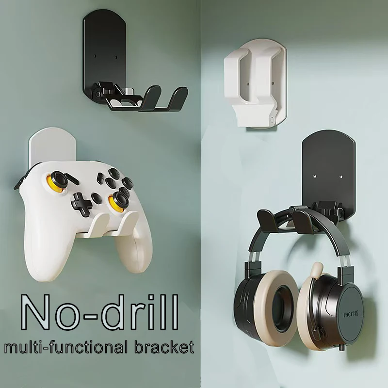 1PC Desktop Organizer: Foldable Storage Rack for Switch Controllers - Wall-Mountable & Easily Accessible