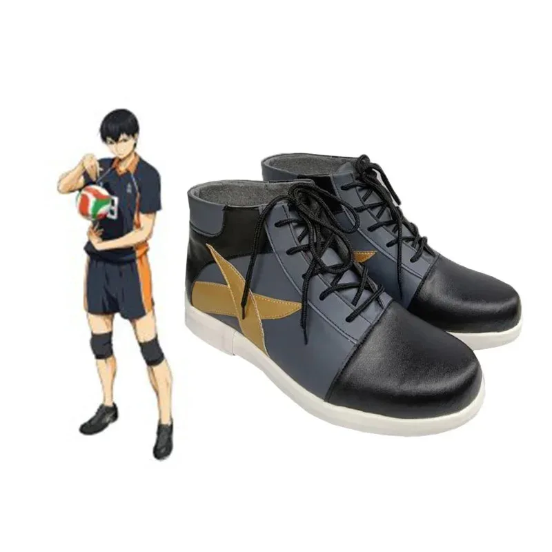 

Haikyuu!! Karasuno High School Volleyball Team Shoyo Hinata Halloween Anime Kageyama Tobio Cosplay Sports Boots Shoes5;c,6's.2;b