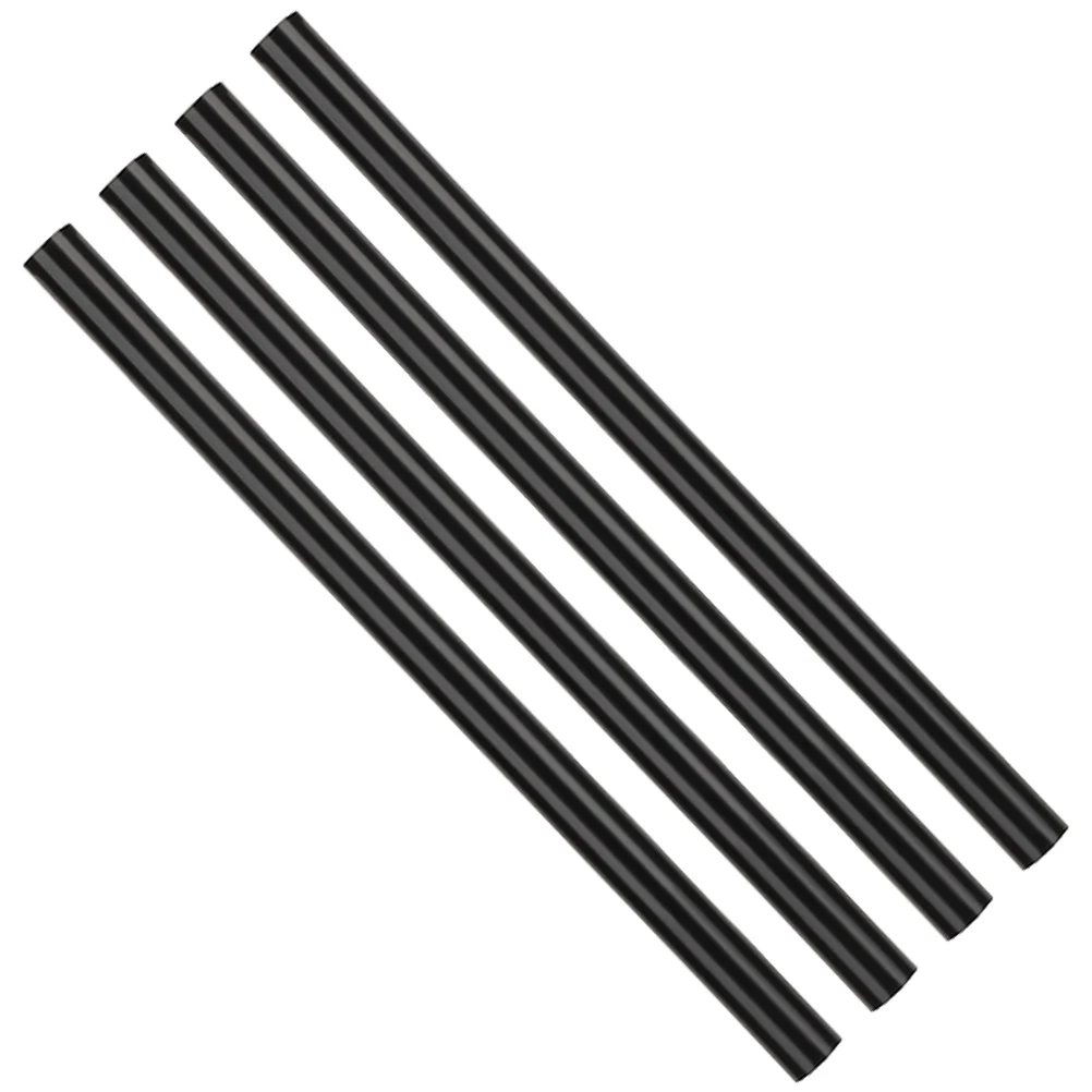 

4pcs Stove Leg Protectors Non-slip Silicone Tubes Camping Gas Stove Anti-scald Spider Foot Covers Black Outdoors Heating
