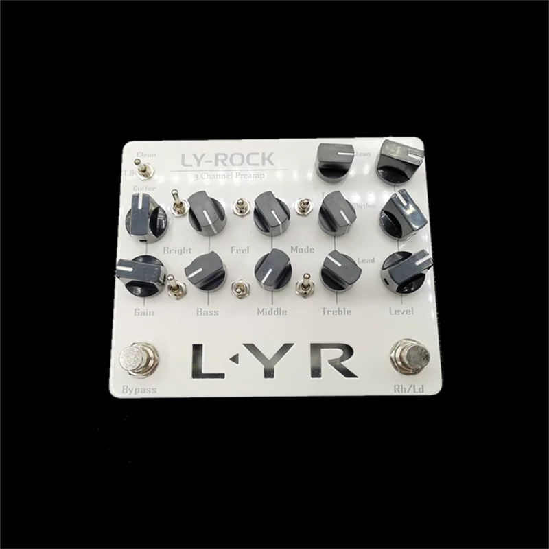 LY-09 Guitar Accessories For KSR Ceres 3 Channel Landing Preamp Preamplifier Tone Clean Rhythm Lead Bypass