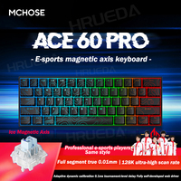 MCHOSE Ace 60Pro Mechanical Keyboard Wired RGB Hot Swap 61/68 Key Web Driver Custom E-sports Gaming Magnetic Switch Keyboard