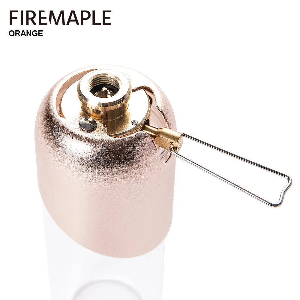 Fire Maple oranye lentera Gas luar ruangan isobutana lampu bahan bakar untuk berkemah mendaki Backpacking suasana romantis lampu Gas