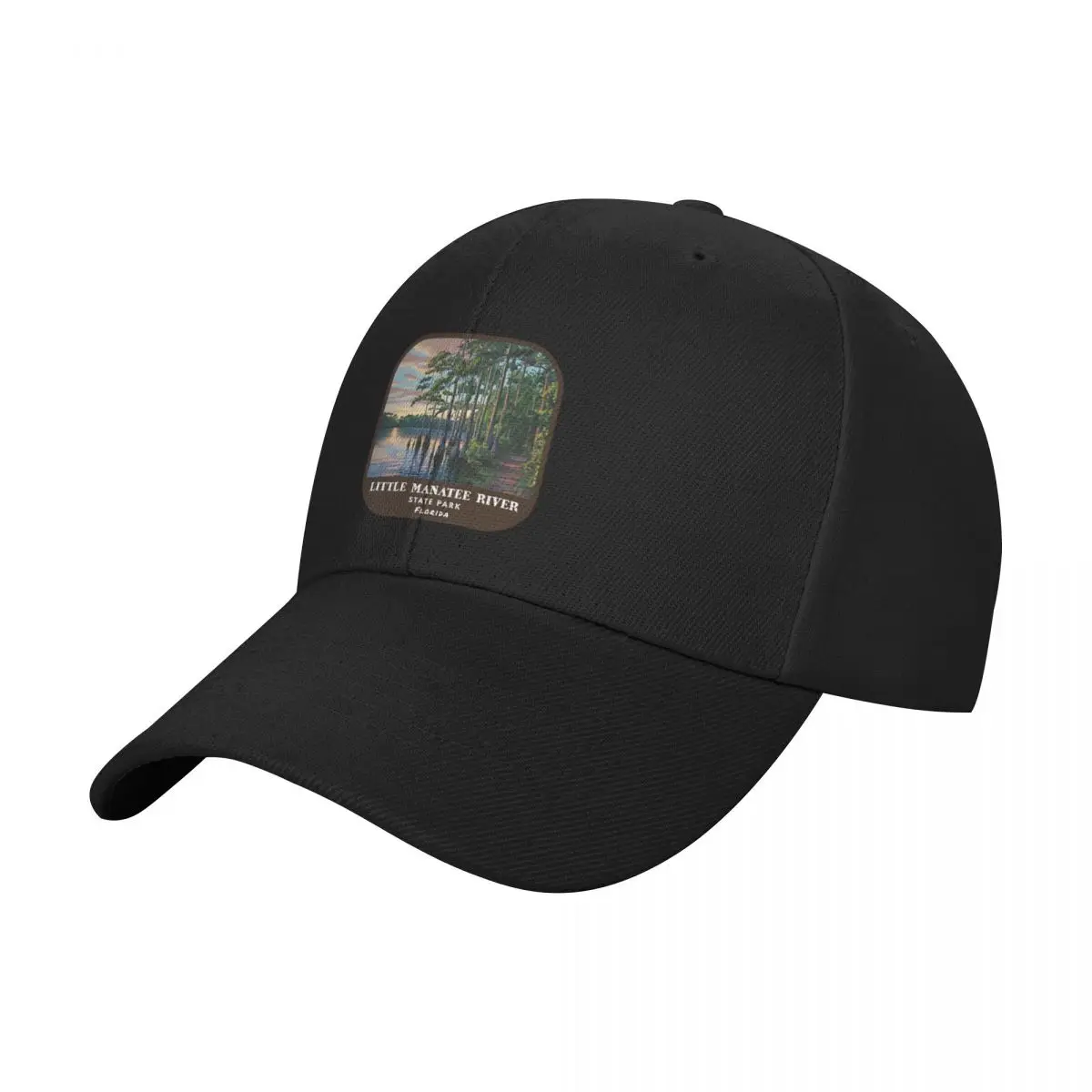 Fashion Vintage Little Manatee River State Park (Florida State Park) baseball cap Youthful Style Luxury Hat