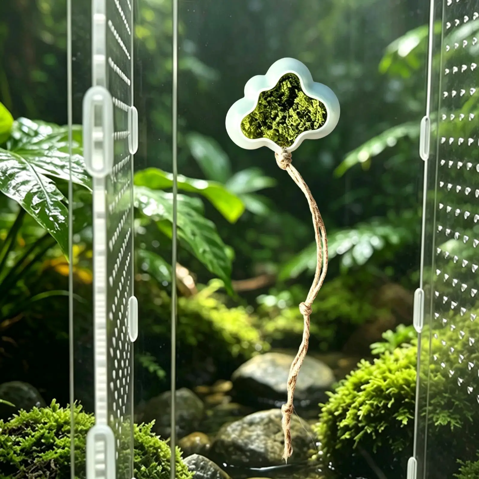 Jumping Spider Resting Climbing Habitat Hideout Cave Accessory Small Gecko Reptile Secure Hide Cave Terrarium Decor Pet Supplies