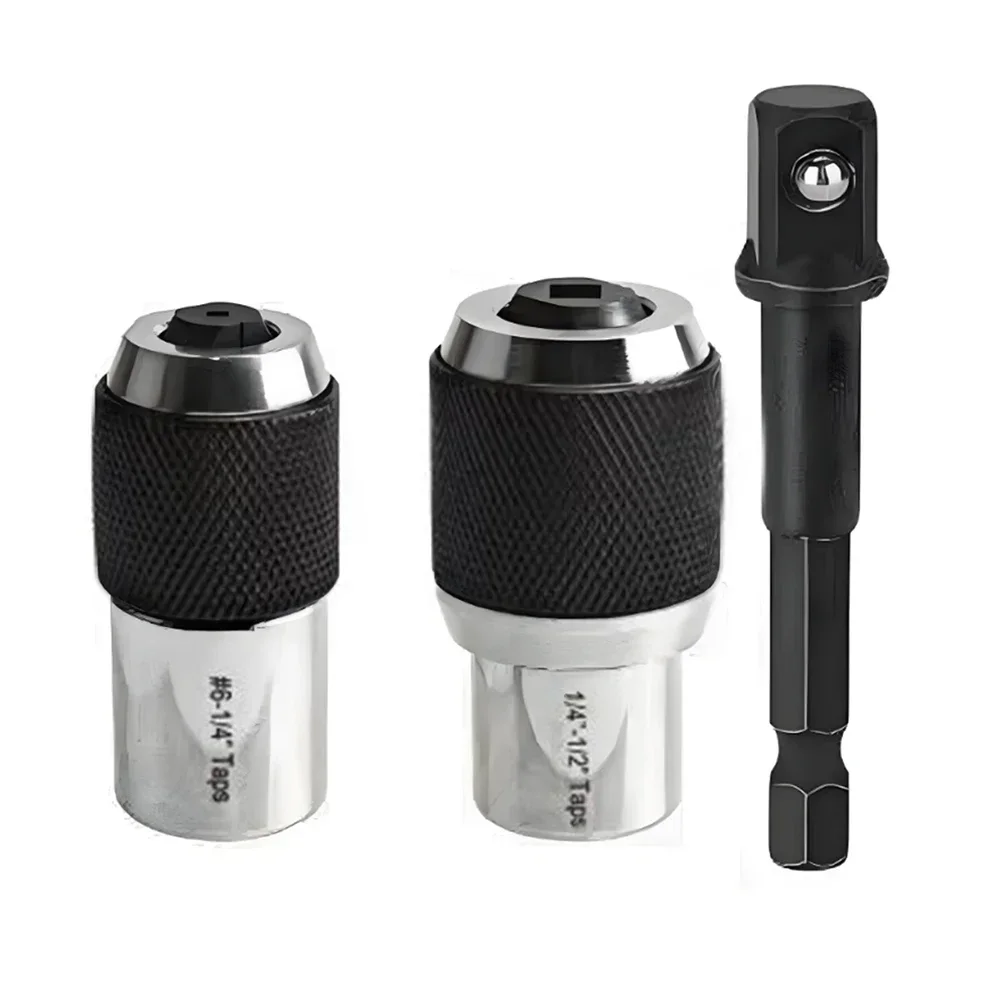 3pcs Tap Socket Set Tap Extractor Tool With Socket Adapter Tap Extractor Socket With Adjustable Jaw Extractor Tool