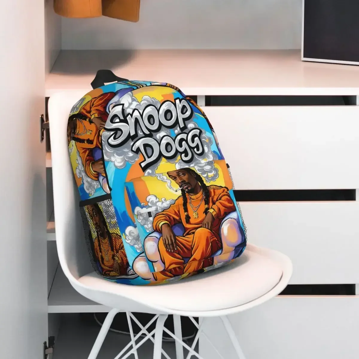 Snoop Dogg Doggy Style Music Backpack Hot Sale DaypackBoys Girls