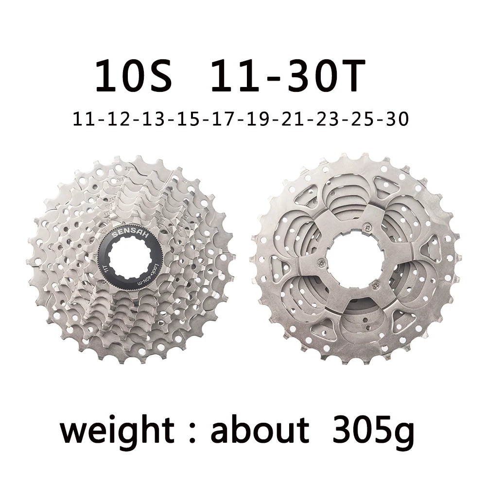 SENSAH 8/9/10/11 Geschwindigkeit Rennrad Kassette 11V 23T/25T/28T/30T/32T/34T/36T Fahrrad Freilauf K7 10S Schwungrad für HG Hub