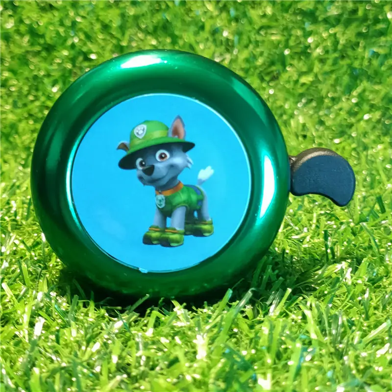 باو باترول-جرس حلقة الدراجة البسيطة ، سبائك الألومنيوم ، سلامة الدراجات ، إنذار التحذير ، جرس المقود ، إكسسوارات الكرتون ، جديد #5