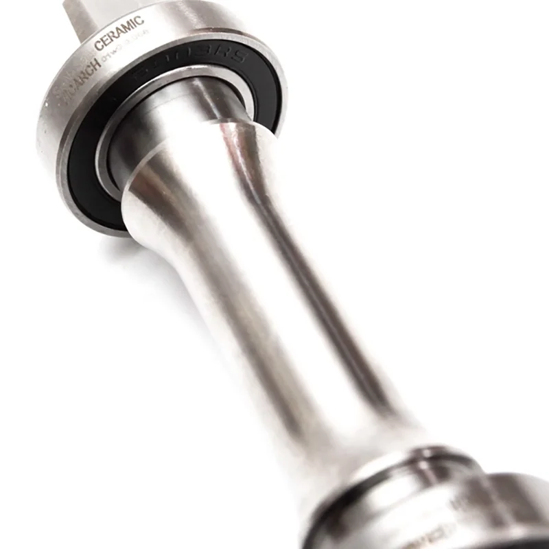 Hollow Titanium Axis Bearing Bike Bicycle Bottom Brackets BB68 103mm 107mm 110mm 113mm 119mm BC 1.37\