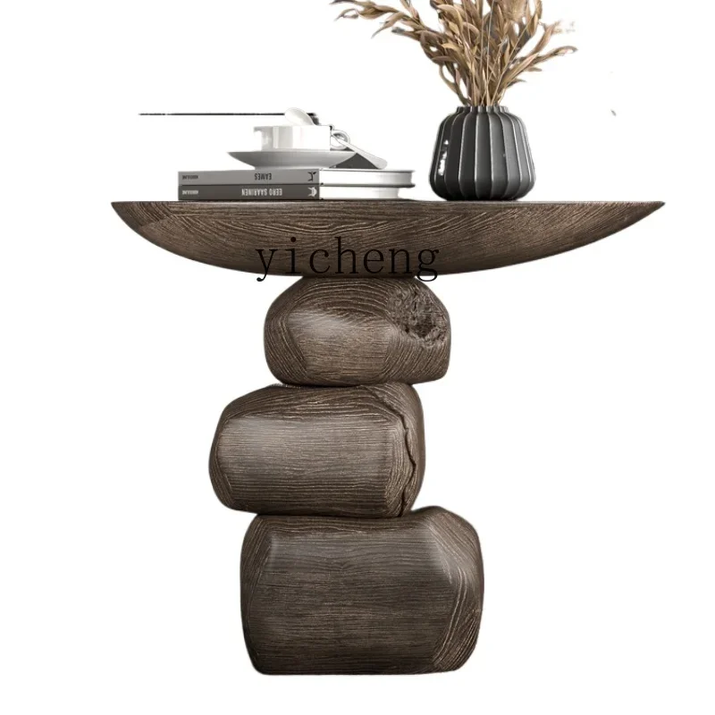 TQH6.12  Art Silent Wind Console Tables a Long Narrow Table Entrance Aisle a Long Narrow Table Sample Room Decorations