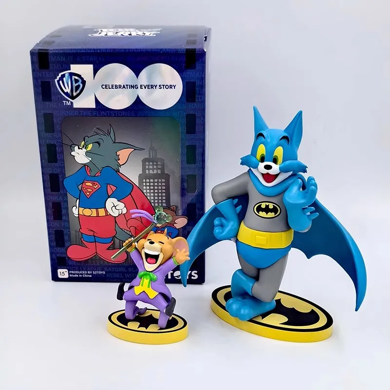 52TOYS Tom And Jerry Warner Anniversary Collection Series Blind Box Tom And Jerry Anime Action Figure Kawaii Figurine Toy Gift