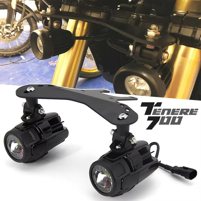

Новый мотоцикл для YAMAHA Tenere 700 T700 XTZ 700, противотуманные фары, кронштейн вспомогательного освещения, лампа дальнего света 2019 2020