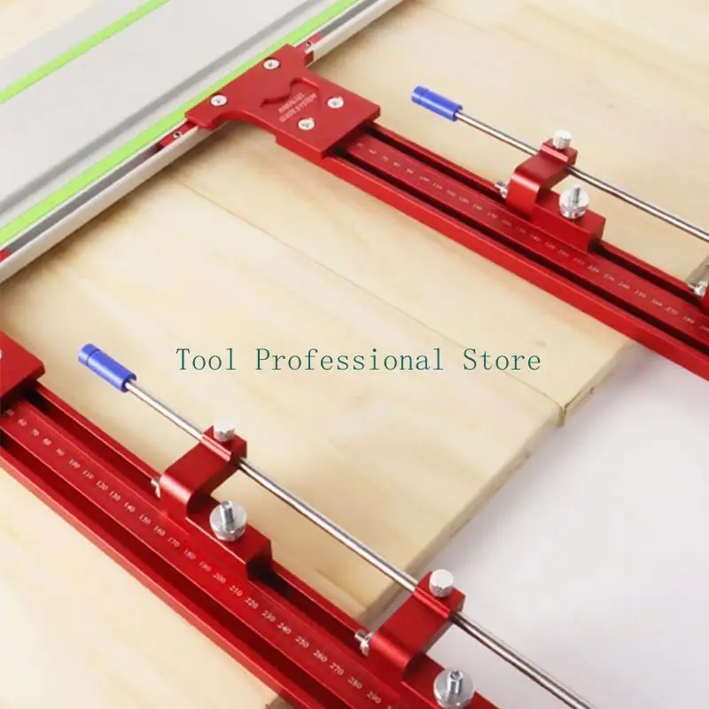 57QF Convenient Work Table 0-1200mm Parallel Guide System T-Track Guide Set