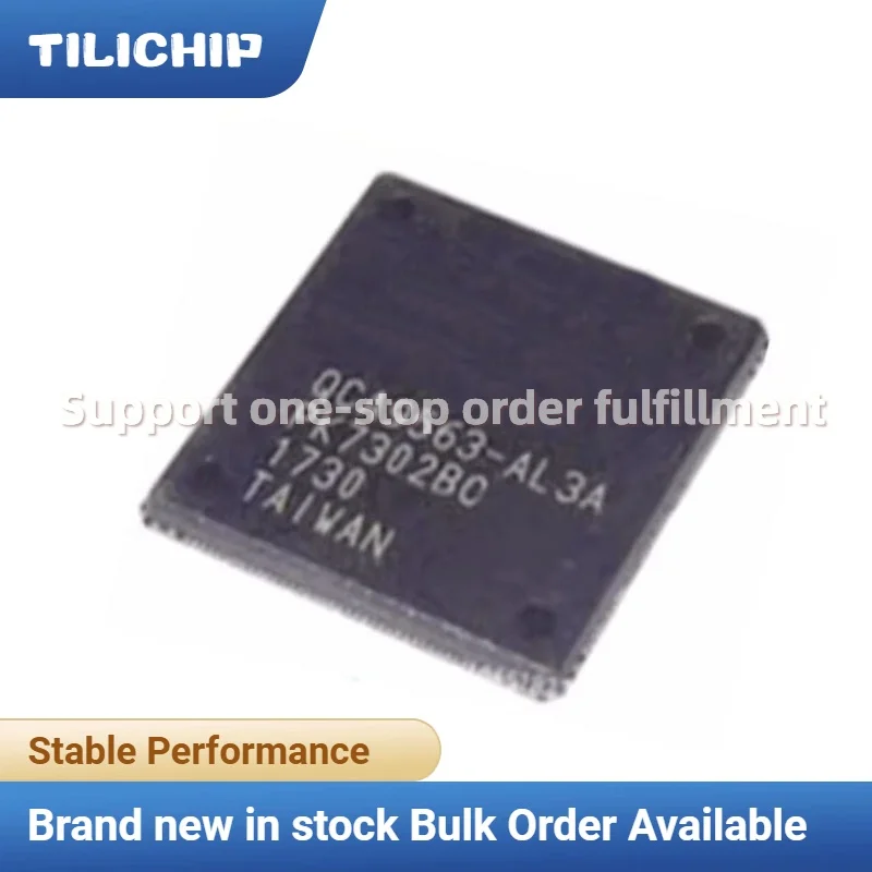 1~5PCS Brand new QCA9563-AL3A QCA9563 Package QFN-168 2.4GHz Wireless Bridge Router Main Control Chip Supports DDR2