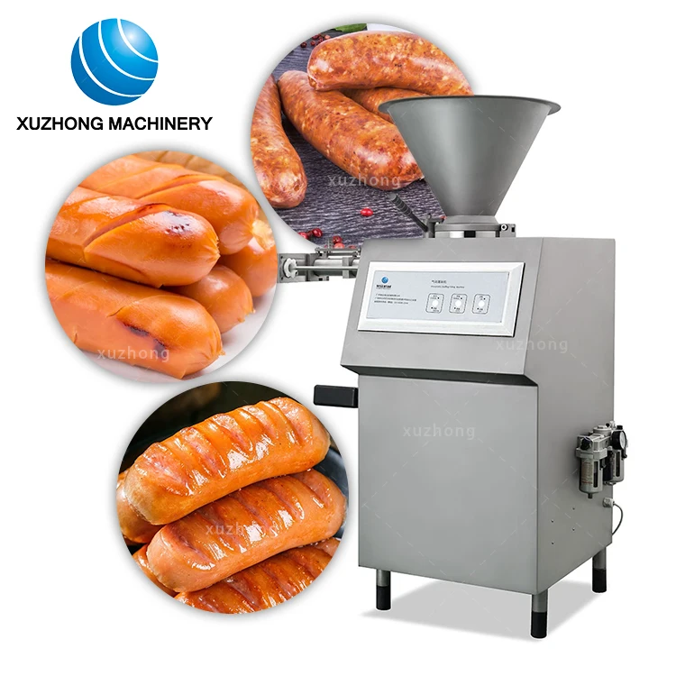 Automatische Hot Dog Making Machine Maqui Aria Para Embutidos Worst Maker Making Machine Vleesproduct Making Machines