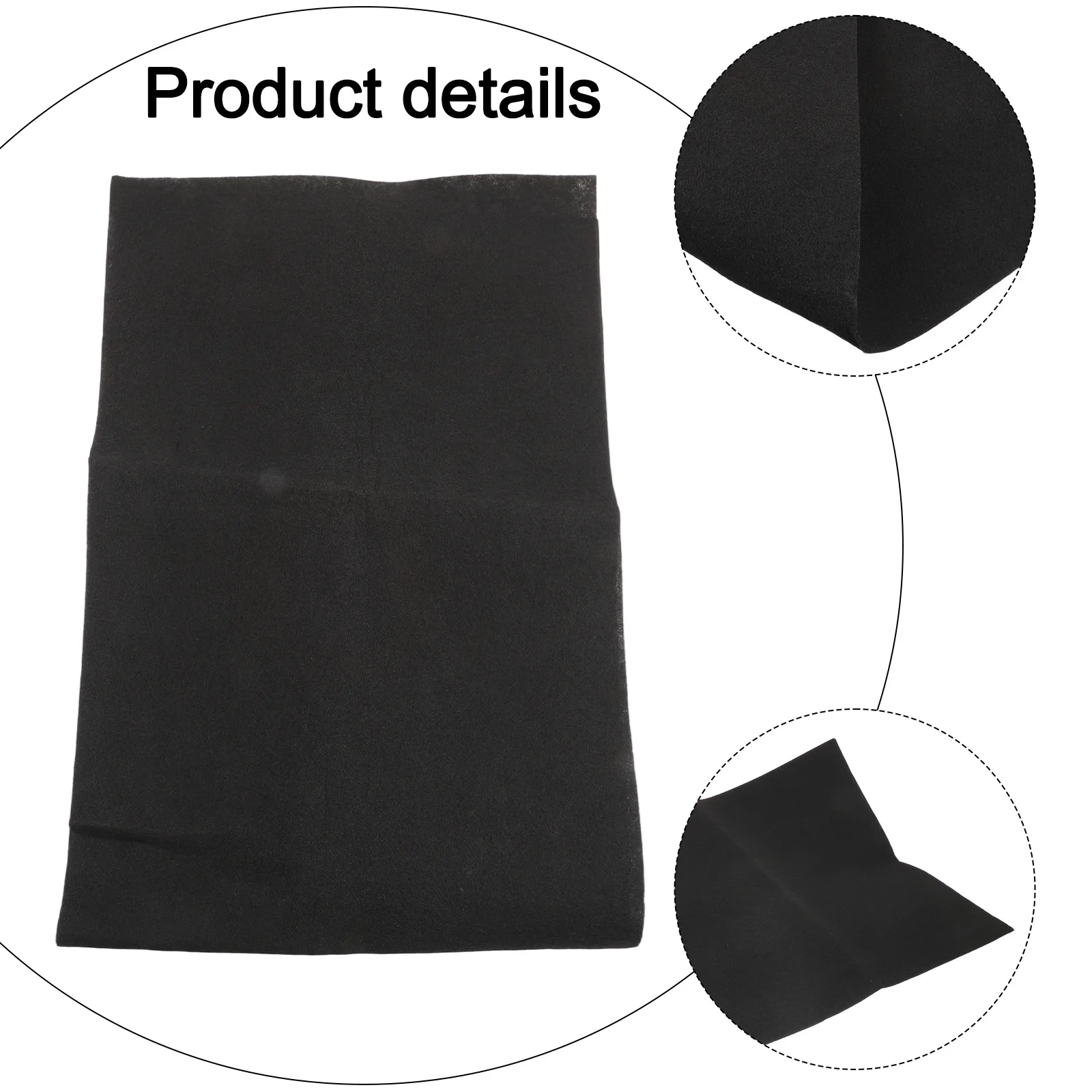 406x1219x3mm Activated Carbon Filter Effective Air Purification Filter Strong Adsorption Healthier Environment