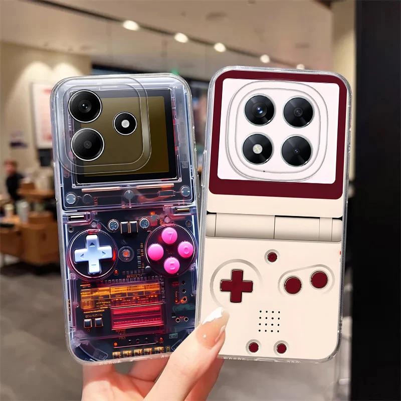 เคสโทรศัพท์แบบนิ่มสำหรับ Xiaomi Redmi Note 11 A4 14 Pro Plus 13 12 13C 14C 12S 10S 9 9S 11S เครื่องจักรนวัตกรรมขั้นสูง