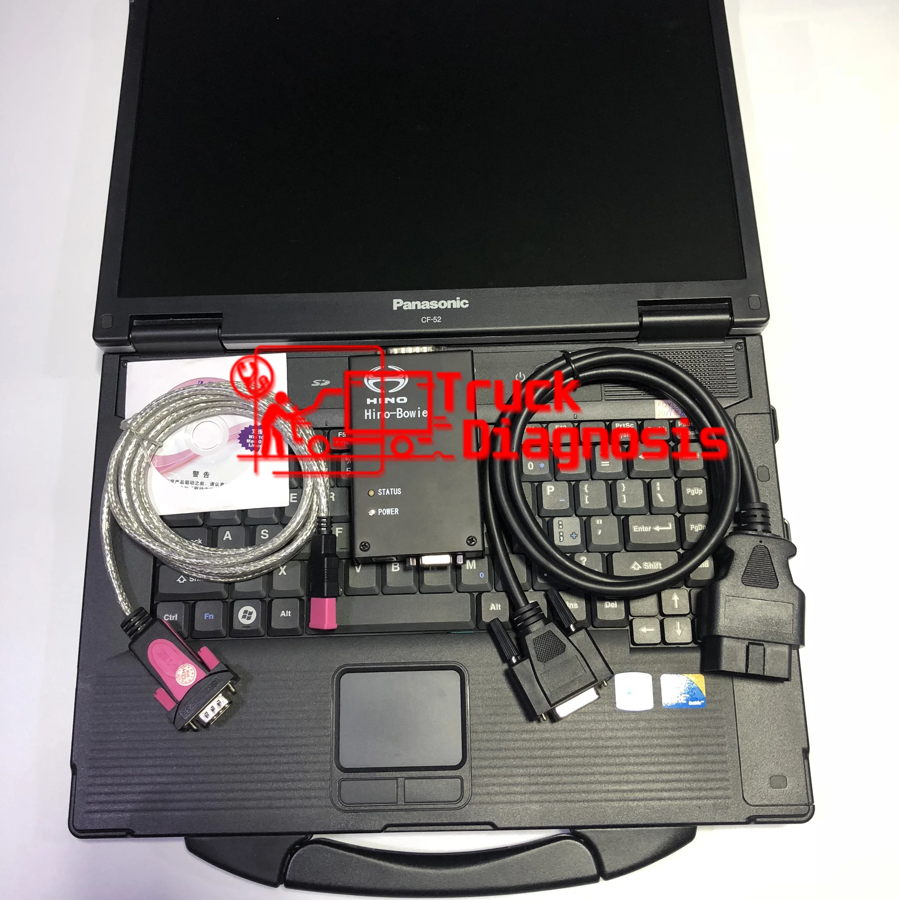 CF52 Laptop Diagnostic for Hino Bowie Hino Diagnostic Explorer V3.16 Hino DX Truck Diagnostic Scanner