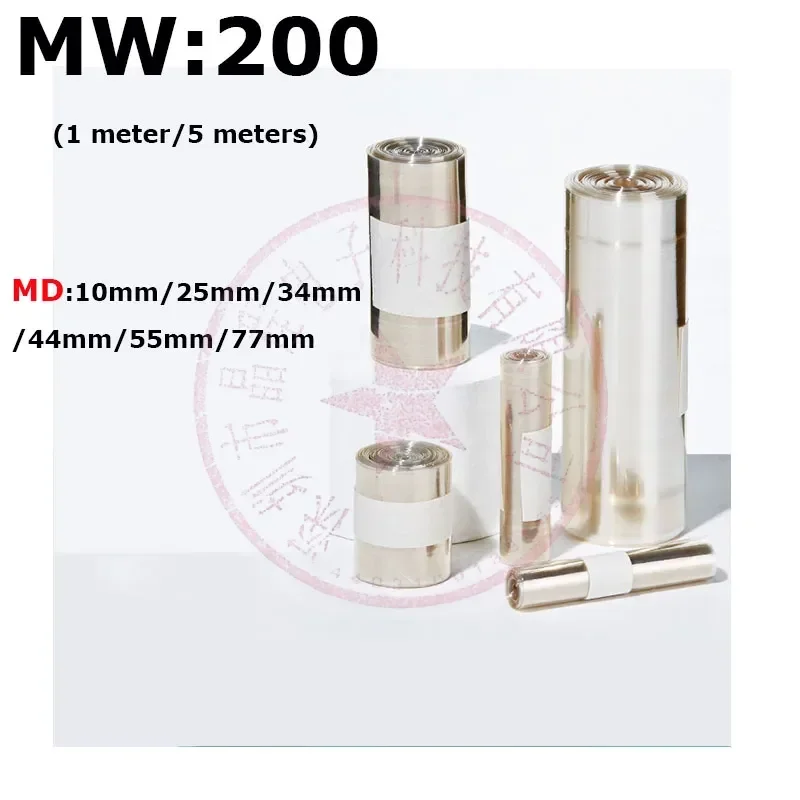 1meter/5meters laboratory MW200 Regenerated cellulose RC dialysis bag MD25/34/44/55/77mm