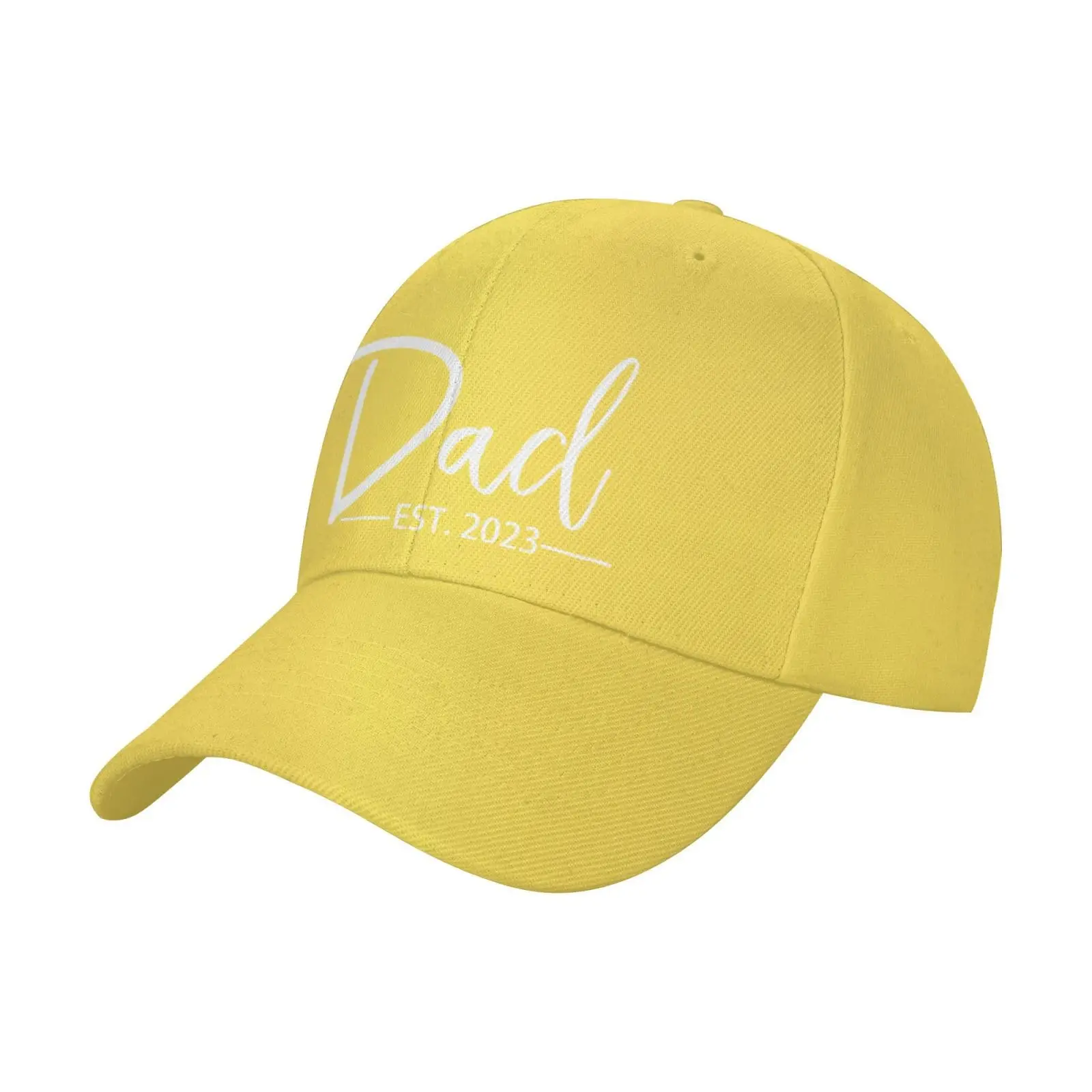 New Dad Gifts For Men Gifts For New Dad Est 2023 Vintage Washed Adjustable Baseball Caps Men Women Dad Hat