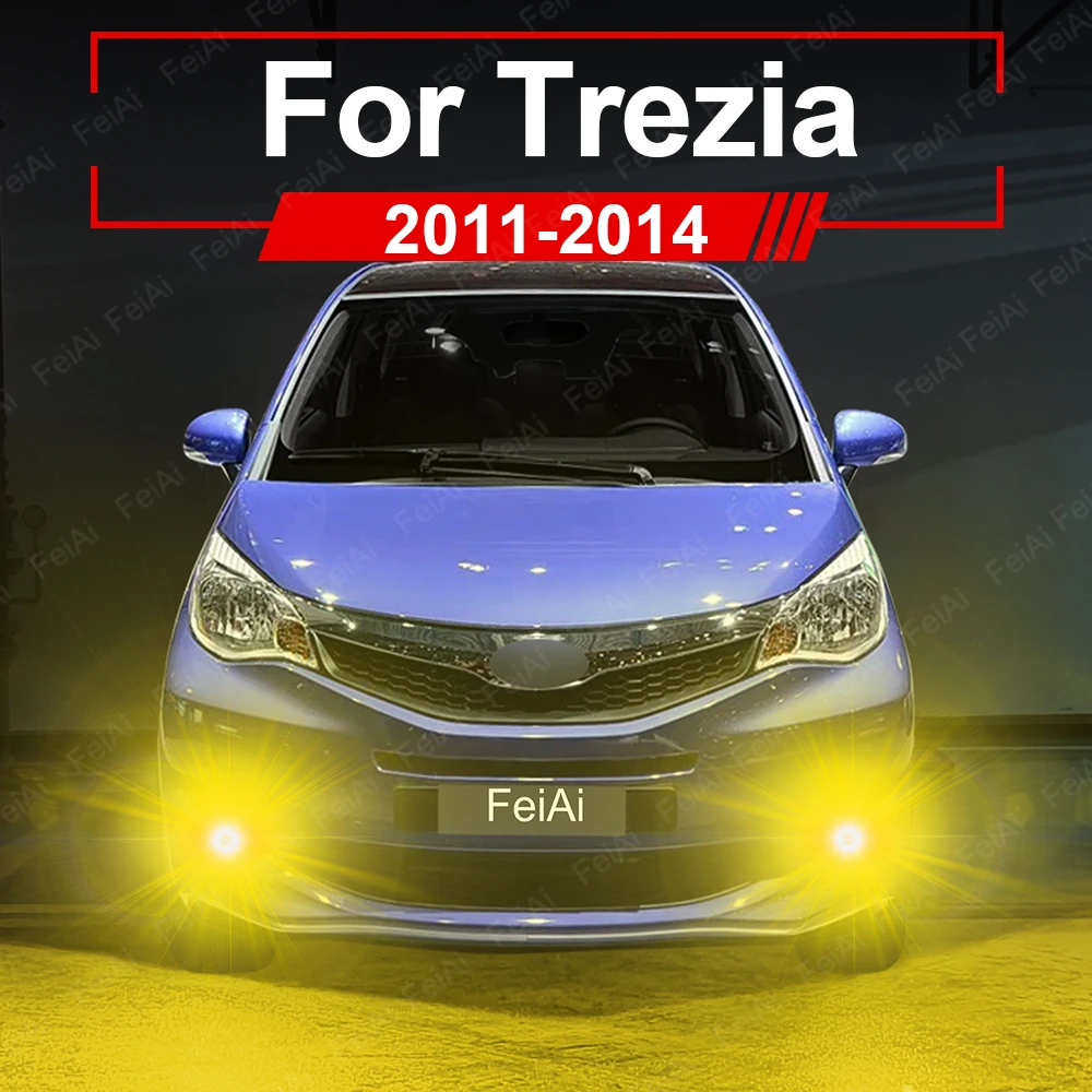 

Светодиодные противотуманные фары для Subaru Trezia 2011-2014, аксессуары Trezia, мощные светодиодные лампы H11, желтые, 4300K, 6000K, 3000K