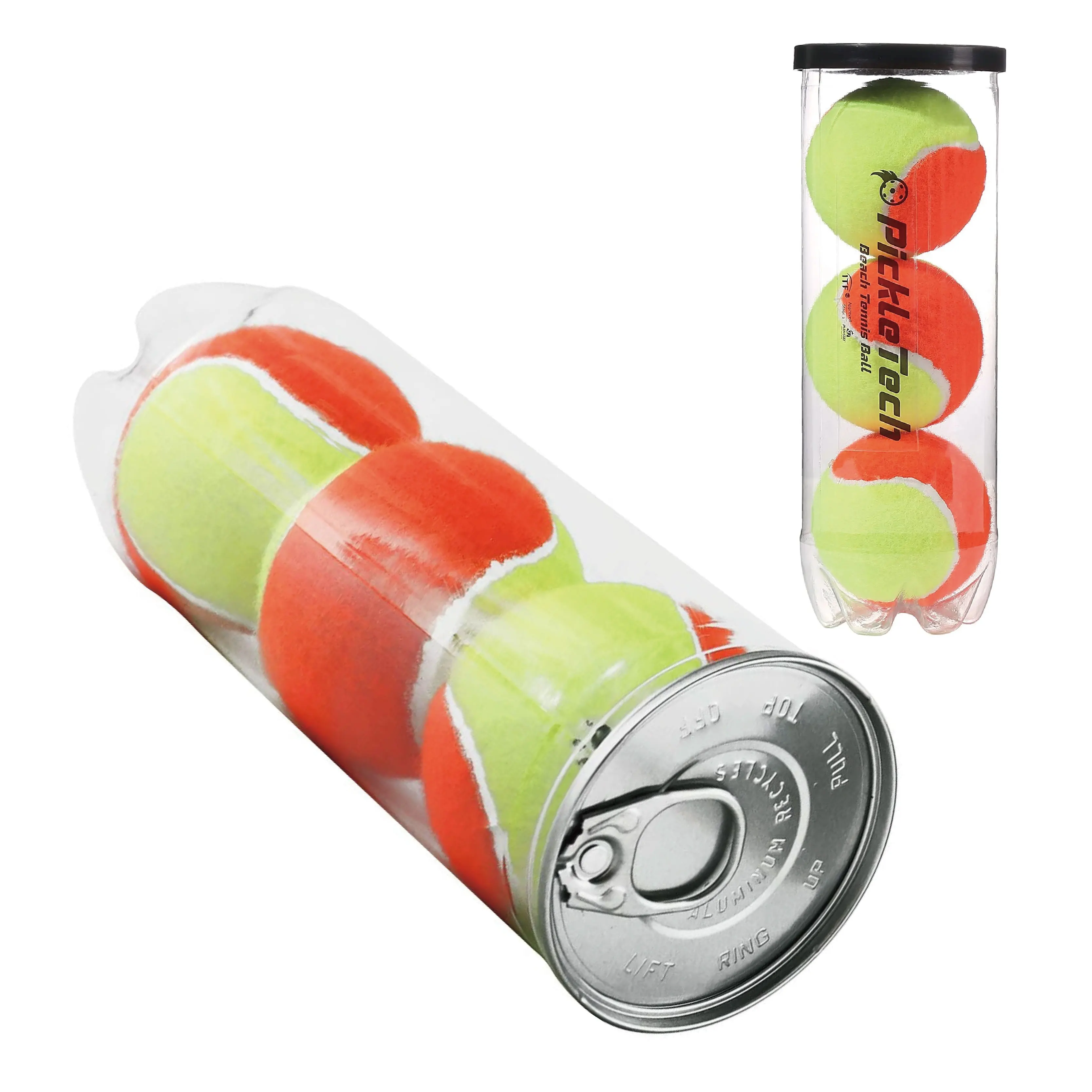 

3 Pcs ITF Certified Beach Tennis Balls Standard Pressure Professional Training Balls 50% Pressure Children Tennis Accessories