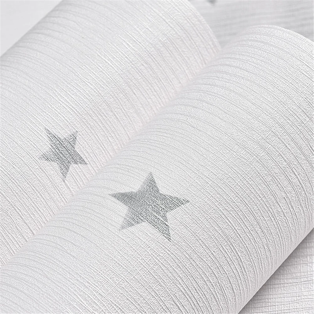 135m Solid Color Star Self Adhesive Vinyl Wallpaper Living Room Kitchen Cabinet Furniture Stickers PVC Waterproof Contact Paper