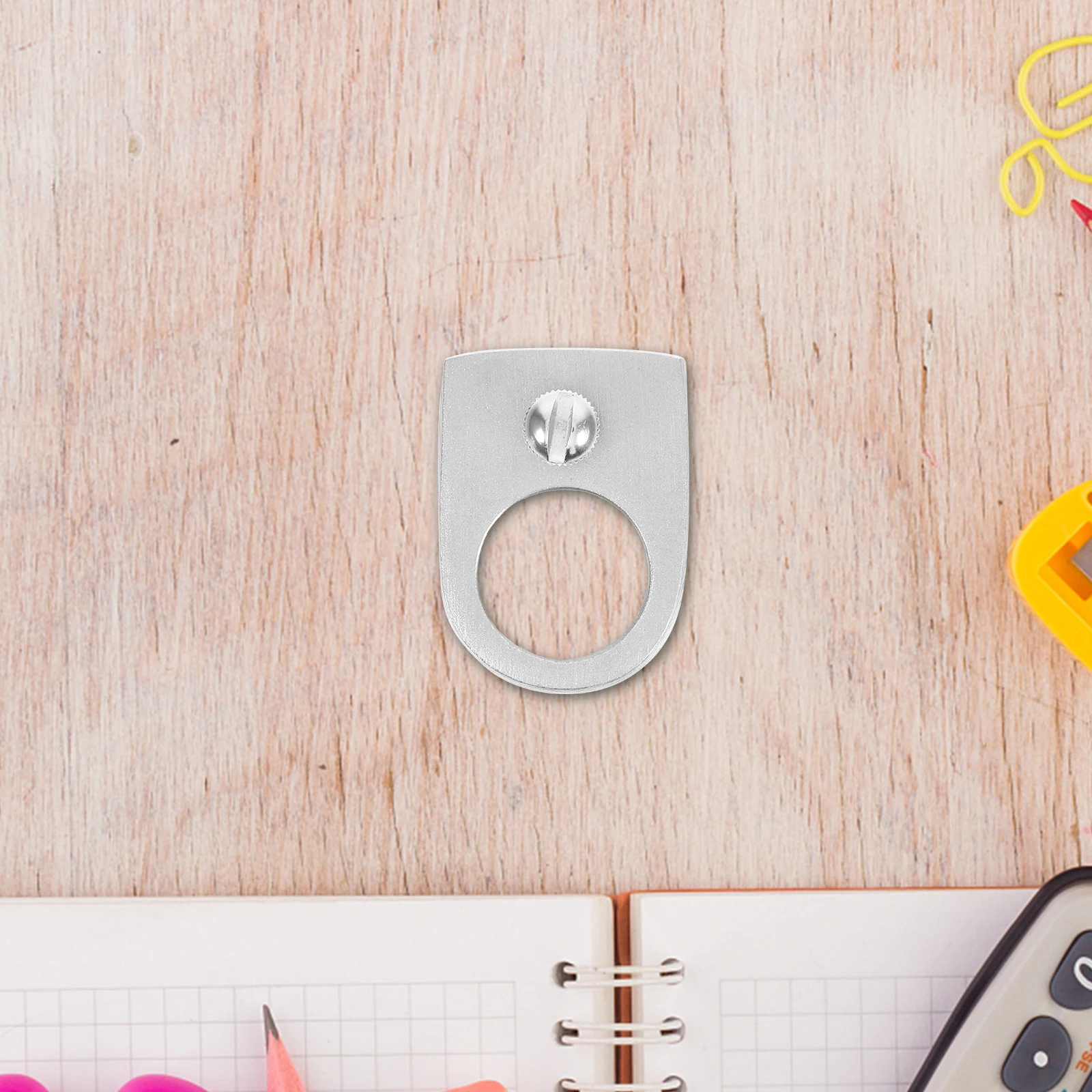 Frameless Stainless Steel Ring Heavy Duty Metal Finger Catapult for Professional Shot Game Outdoor Activities Replacement Part