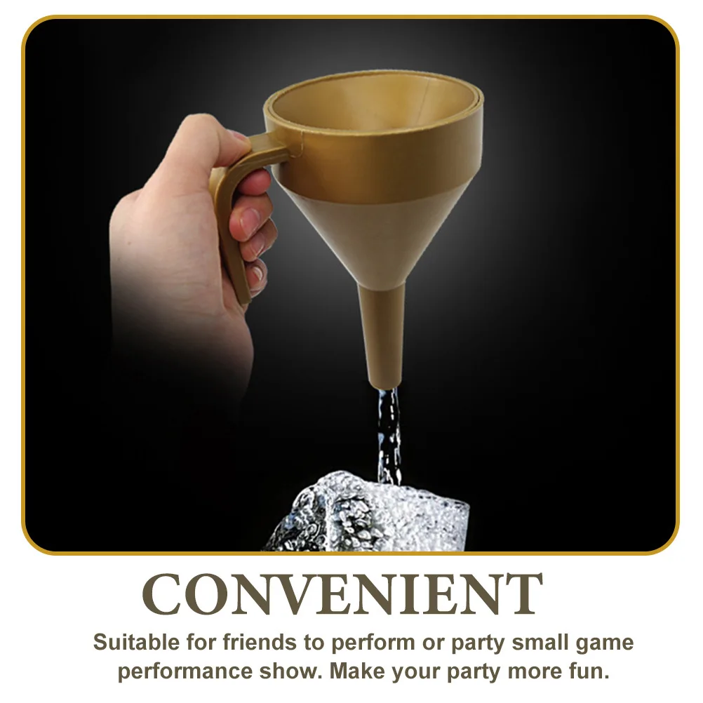 Imbuto per trucco Commedia Prop Imbuto portatile per prestazioni di feste Scherzo divertente Accessori per palcoscenici Giocattoli per trucco portatili
