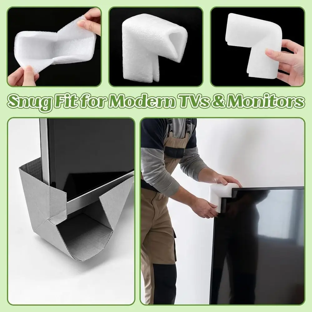 12pcs Angle Protection Foam Corner Protectors Shockproof Reusable Anti-Collision Packaging Angles Protective