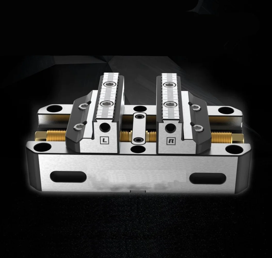 

Four-five axis fixture self-centering vise concentric vise