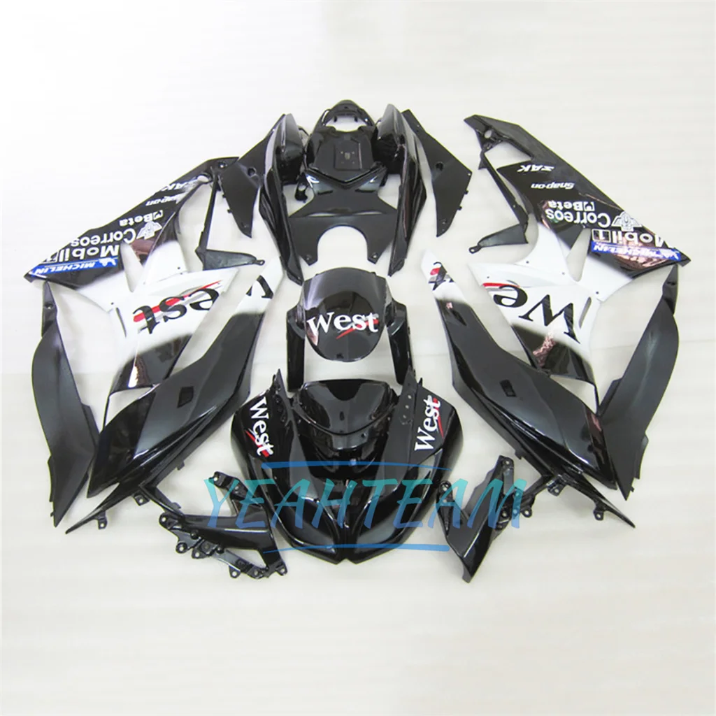 Fit for Kawasaki 09 10 11 12 ZX-6R 636 ZX 6R 2009 2010 2011 2012 ZX6R ABS Plastic Fairing Kit Road Racing Body Bodywork Parts