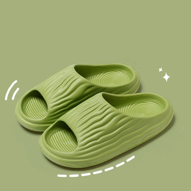 

Thick Sole Anti Slip Cloud Slippers Woman Open Toe Soft Bottom Women Sandals Summer Comfortable House Eva Slippers for Women
