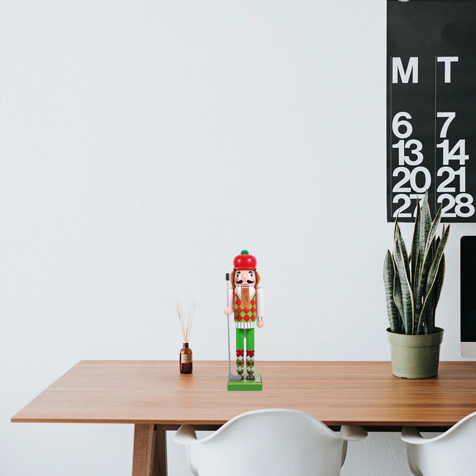 

Wooden Nutcracker Christmas Decoration Figure Home Decor Xmas Ornament Desktop Holiday Gift Small Wood Nutcrackers Craft