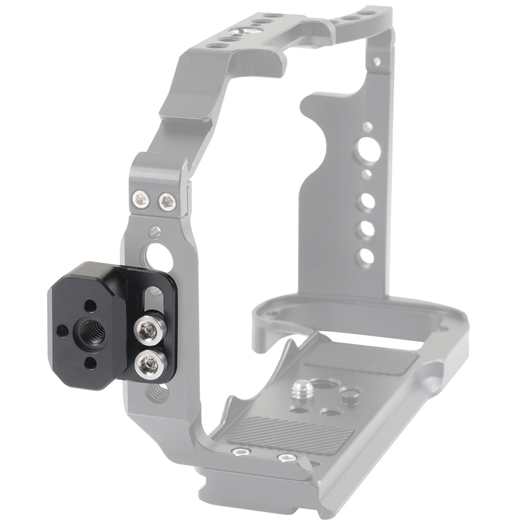 Erweiterungs-Slider mit 1/4-Zoll-Schraube, NATO-Schiene, Kamera-Gleitplatte, Schnellverschluss-Halterung für DSLR-Monitor, Batteriegriff und Rigging-System – Detail 3