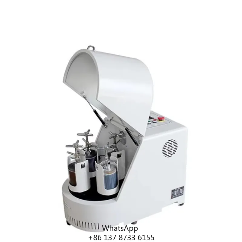 Battery Manufacturing Machinery 0.4L Small Planetary Oil Seal Ball Mill With High Efficiency, Low Noise