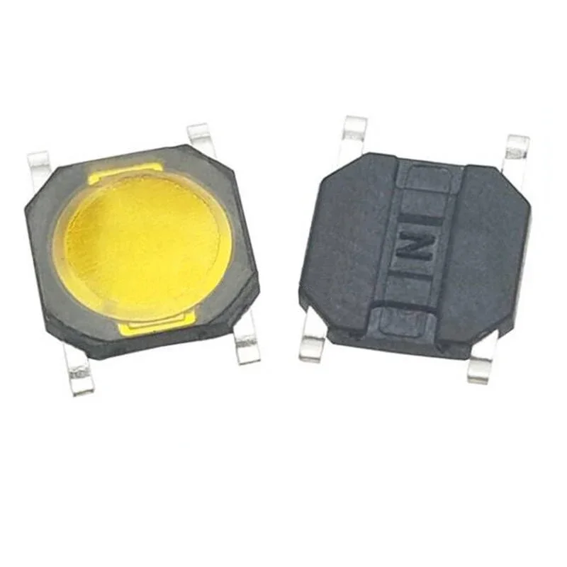 Tape 4*4*0.8mm SMD Four-Legged Waterproof Switch 4X4X0.8 Film Light Touch Button Micro Dome