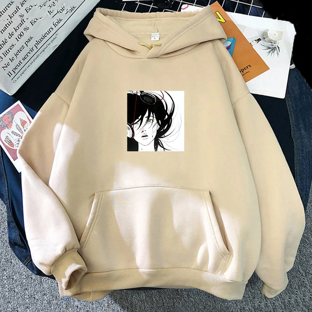 Rockband Meisje Hoodie Muziek Funko Pop Esthetische Sweatshirt Japanse Anime Print Grunge Kleding Moletom Cartoon Hoody Cute