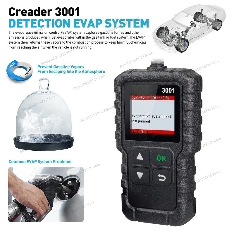 For X431 Creader /CR3001 OBD II Full Function Reader view 4